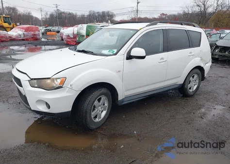 2010 Mitsubishi Outlander Es из США, поврежденный, VIN JA4AT2AW1AZ012742